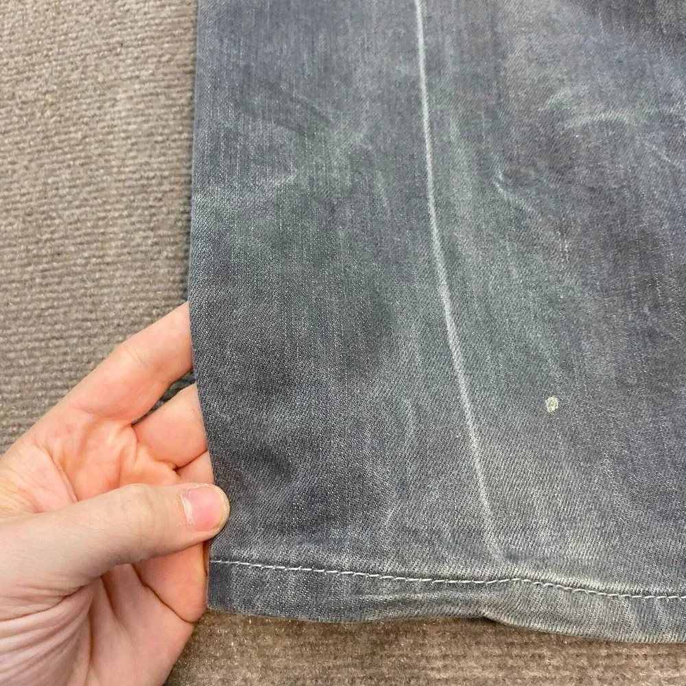 Levi's Jeans Men 36‎ Fits 37x31 Faded Gray 541 Denim Distressed Straight Fit
